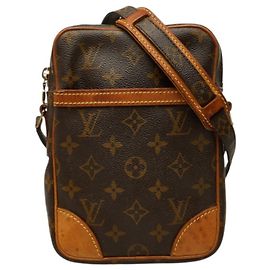 Borsa a tracolla Louis Vuitton Monogram Danube Marrone Monogramma