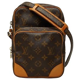 Bolsa Tiracolo Louis Vuitton Monogram Amazon Marrom Monograma