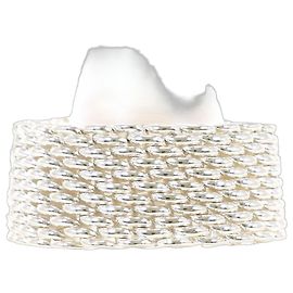 Anel Tiffany & Co. Somerset Mesh em prata Prata