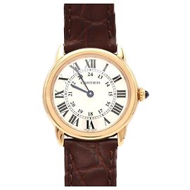 Relógio Cartier Ronde Solo em aço inoxidável e ouro rosa, quartzo Outro