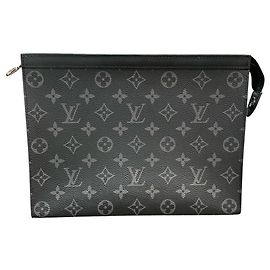 Louis Vuitton Pochette Voyage MM - Monogram Eclipse Noir Monogramme