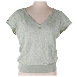 Maille en rayonne Chanel Coco Mark Autre Vert