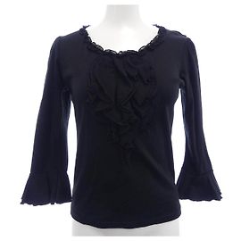 Autre Marque Top Courreges Negro
