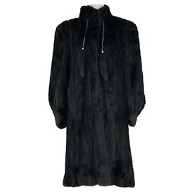 Autre Marque AULGA FUR'S Black Fur Jacket Black
