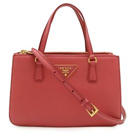 Bolso 2way Prada Galleria Saffiano Rosa