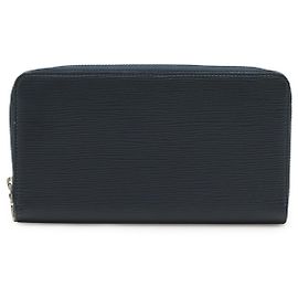 Louis Vuitton Zippy Organizer Long Wallet Blue