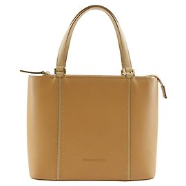 Bolsa Burberry em couro de bezerro Bege