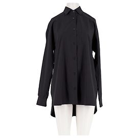 Camisa Agolde de algodón negra XS Negro