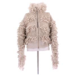 Brunello Cucinelli Weste aus Wolle Beige M Beige
