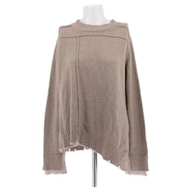 Zadig & Voltaire Pull marron clair en cachemire Marron