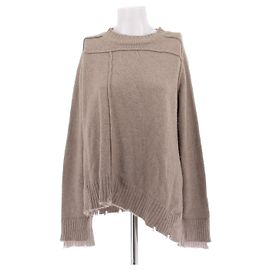 Zadig & Voltaire Hellbrauner Kaschmirpullover Braun