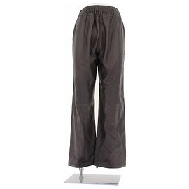Autre Marque Pantaloni in pelle marrone Marrone