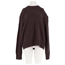 Autre Marque THE FRANKIE SHOP Wollpullover Braun Braun