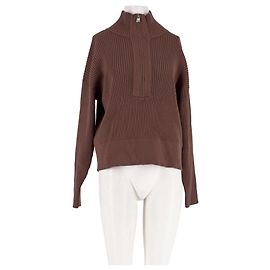 Autre Marque Suéter con cremallera marrón VARLEY Castaño