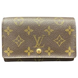 Louis Vuitton Monogram Bi-Fold Wallet Brown Monogram