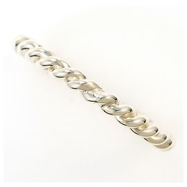 Bague Twist en argent Tiffany & Co. Argenté