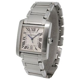 Cartier Tank Francaise Automatic Stainless Steel 28 Altro