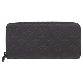 Cartera Zippy Louis Vuitton Monogram Shadow Negro
