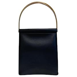 Cartier Trinity Black Leather Handbag Black
