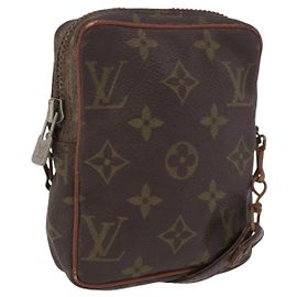 LOUIS VUITTON Borsa a tracolla Monogram Mini Danube M45268 LV Auth 197769 Monogramma