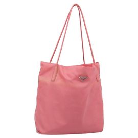 Saco Tote PRADA Nylon Rosa Auth 200144 Rosa