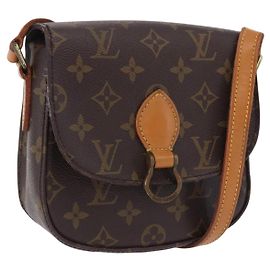 LOUIS VUITTON Monogram Saint Cloud PM Shoulder Bag M51244 LV Auth 196928 Monogramma