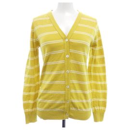 Autre Marque JOHN SMEDLEY Cardigan Other Yellow