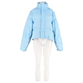 Autre Marque Doudoune courte bleue Blue