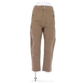 Isabel Marant Etoile Khaki Cotton Pants Khaki
