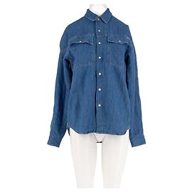 Mother Camicia in cotone blu XS Blu