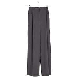 Autre Marque MANURI Gray Wool Pants Grey