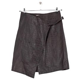 Cos Lederrock braun Braun