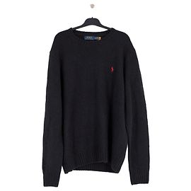 Pull en laine noir Ralph Lauren Noir