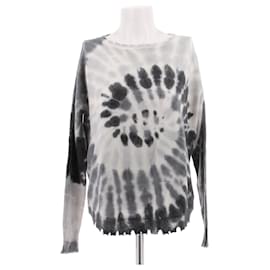 Autre Marque Pull tie and dye gris Gris