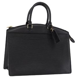 LOUIS VUITTON Epi Riviera Hand Bag Black M48182 LV Autre
