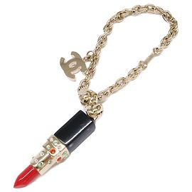 Charm per borsa Chanel Gold Multi-Color Multicolore D'oro