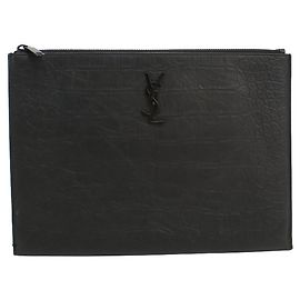 Pochette Saint Laurent Noire Noir