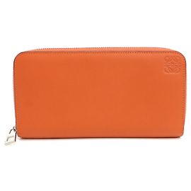 Loewe Orange Long Wallet Orange