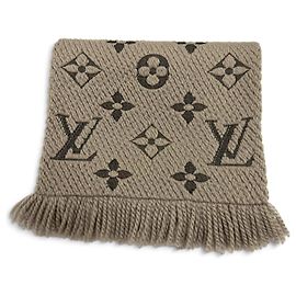 Louis Vuitton Logomania Monogram Wool Silk Stole Other