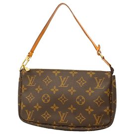 Sac Louis Vuitton Monogram Pochette Accessoires Marron