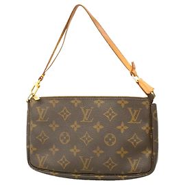 Louis Vuitton Monogram Pochette Accessoires M51980 Marron