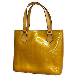 Sac Cabas Louis Vuitton Vernis Houston Beige