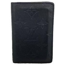 Tarjetero Louis Vuitton Monogram Shadow Negro