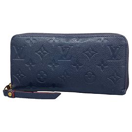 Portefeuille Zippy Louis Vuitton Monogram Empreinte Rouge