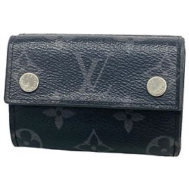 Louis Vuitton Tri-fold Wallet Black