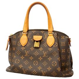 Borsa Louis Vuitton Monogram Rivoli PM Marrone