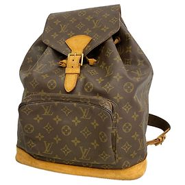 Louis Vuitton Monogram Montsouris GM Backpack Brown