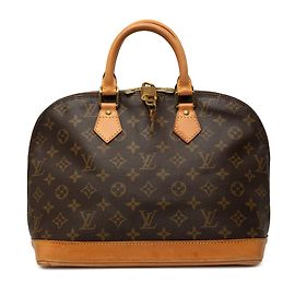 Louis Vuitton Brown Monogram Alma PM Marrom