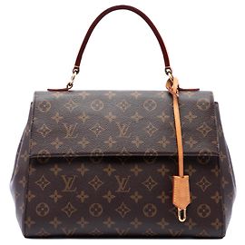 Louis Vuitton Brown Monogram Cluny MM Marrom