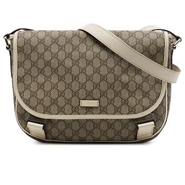 Borsa a tracolla Gucci Beige GG Supreme Beige